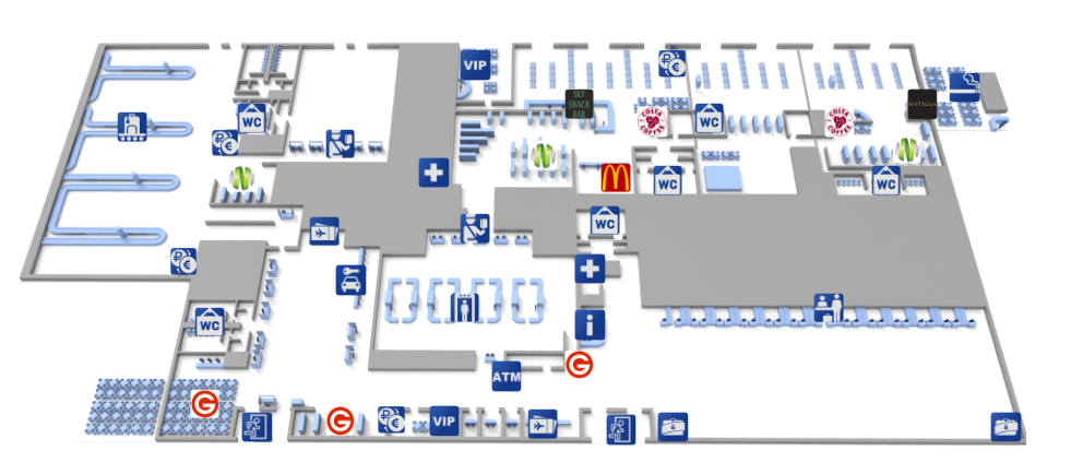 Varna Airport Map